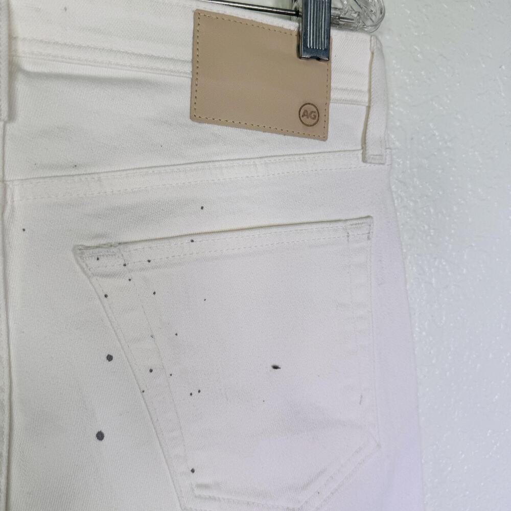 AG Adriano Goldschmied Tellis Jeans Mens 32 x 32 Modern Slim Paint Splatter - Picture 8 of 14